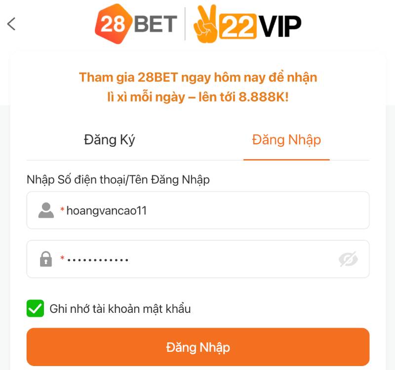 Hướng Dẫn Rút Tiền 28bet Chi Tiết, Nhanh Gọn Về Ngay 1 Phút 2 Bước 1: Đăng nhập tài khoản