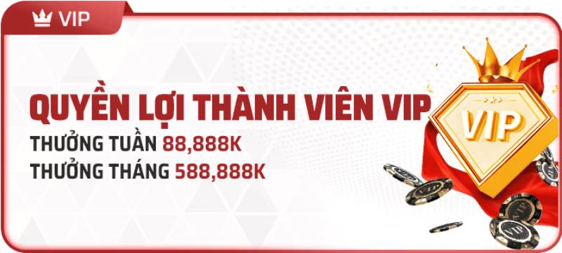 Chương trình VIP – Đặc quyền cược thủ trung thành
