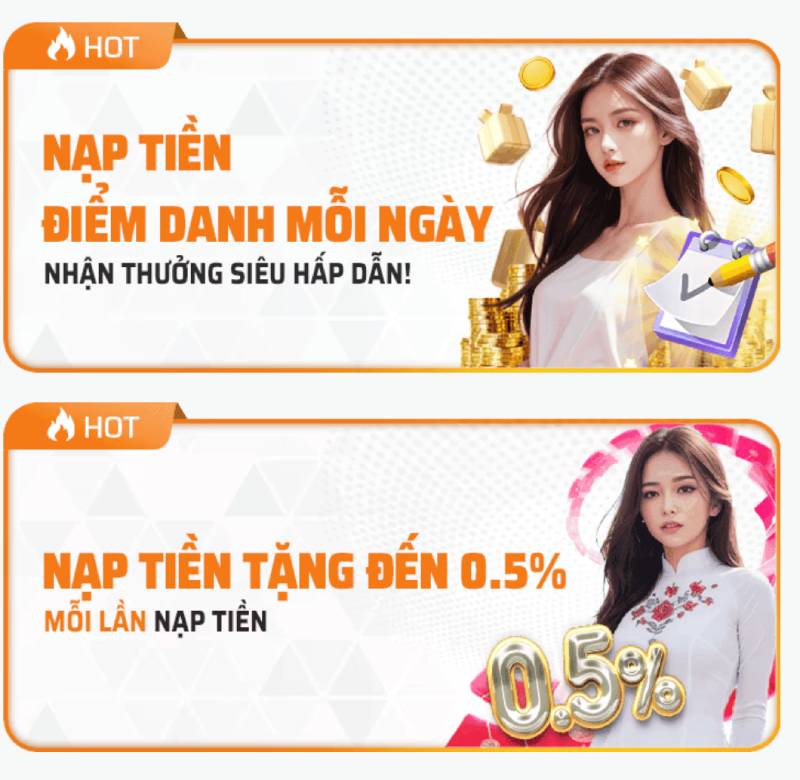 Ưu đãi nạp tiền và mẹo nhận thưởng tối đa
